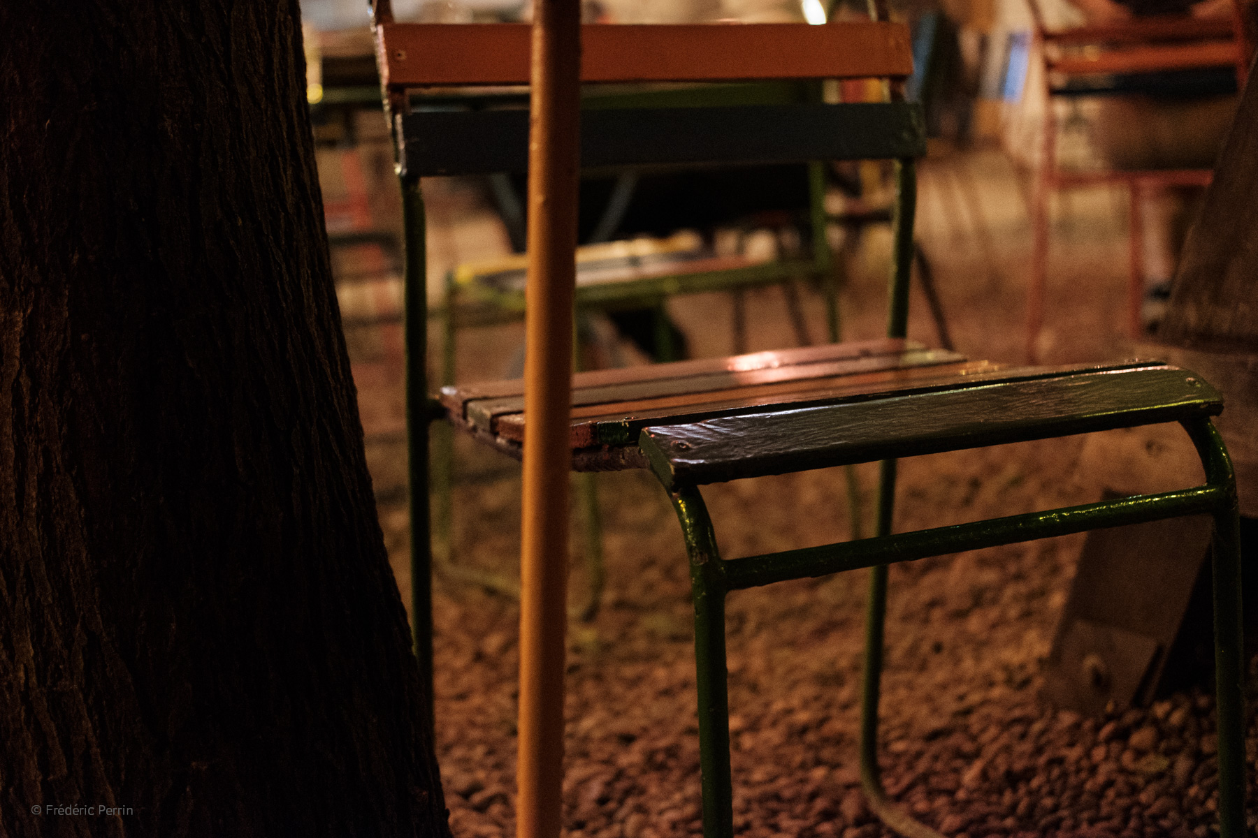 A Drink at Night Under the Trees II