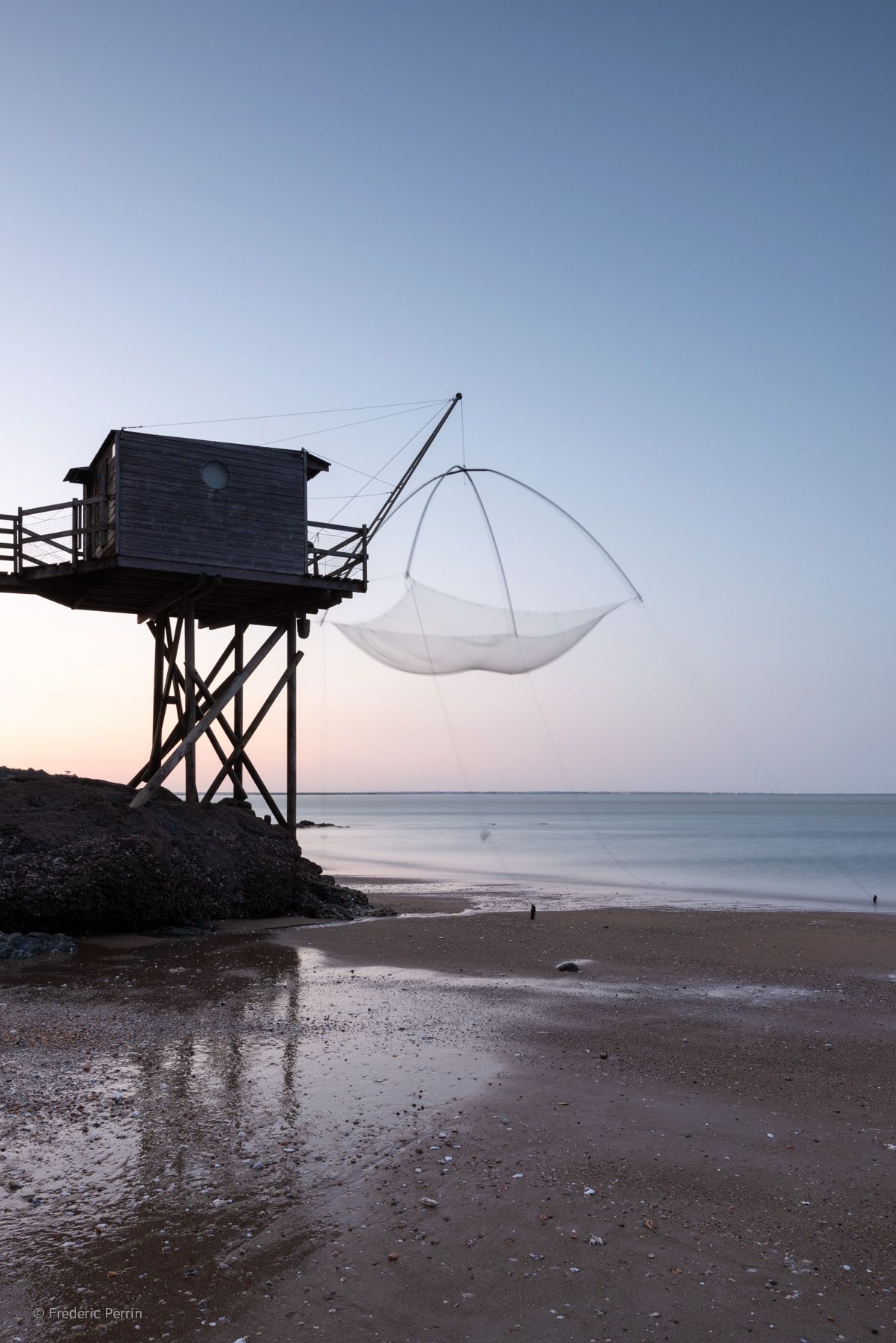 Pêcherie au carrelet