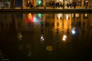 Night Colors on the Canal Saint-Martin