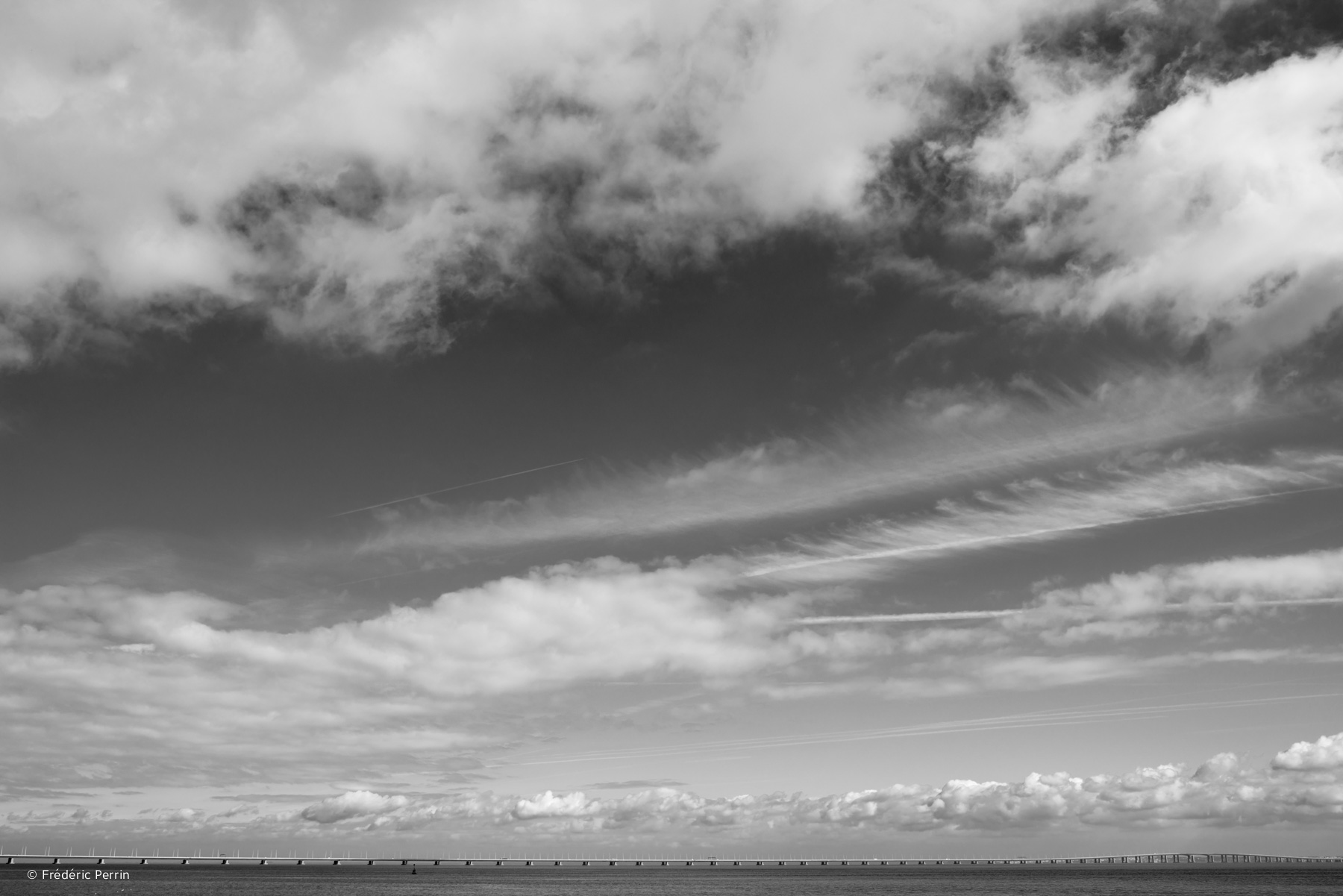 Sea, Bridge, Sky